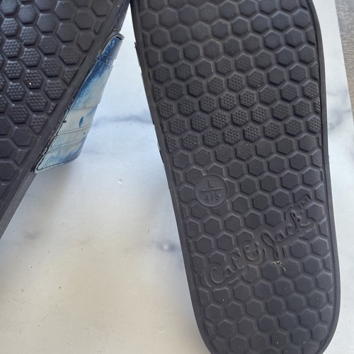 Cat & Jack boys blue slides sz 4/5 summer shoes Bargains Kids Deals Sales Buys - Picture 4 of 5