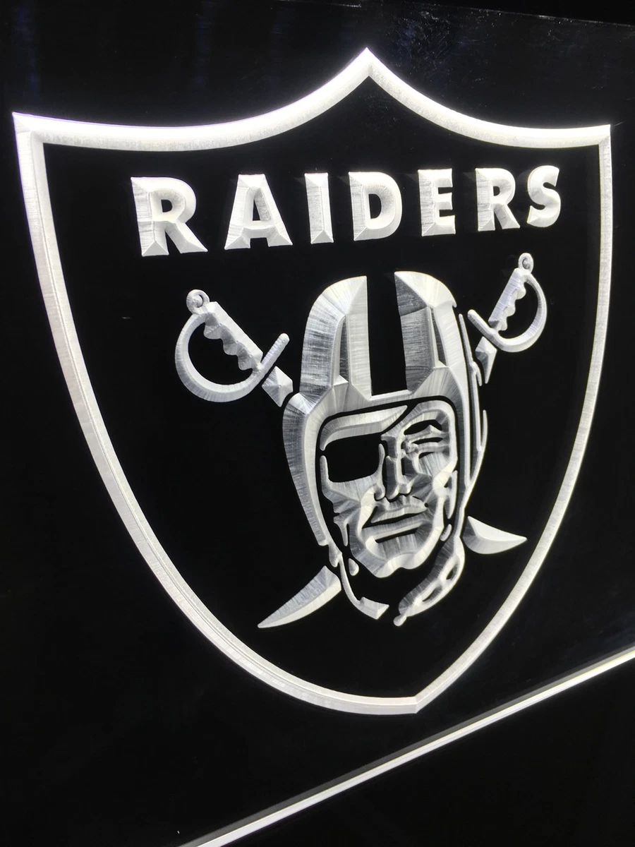 Las Vegas Raiders Acrylic LED Sign