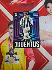 2025 DAKA Juventus Soccer Insert Purple Prizm Kenan Yildiz /199
