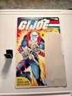 GI Joe Destro v1 1983 *FULL Original Blister Card*  & Backpack Accessory Comb