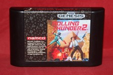 Rolling Thunder 2 (Sega Genesis, 1992) Authentic Game Cartridge