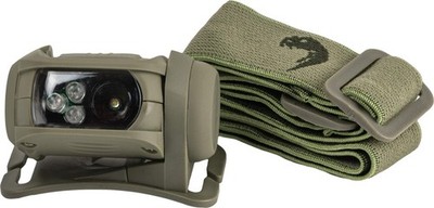 Grüne Stirnlampe, Special Ops, Erwachsene, Unisex, Einheitsgröße
