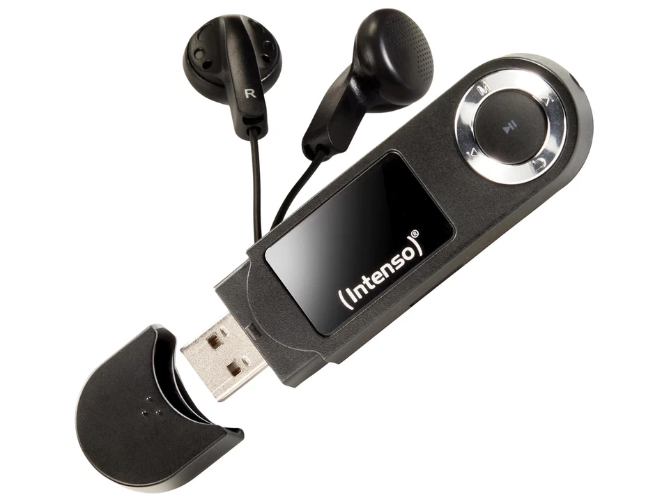 Intenso Musik Walker MP3-Player schwarz 16 GB NEW - Bild 2 von 4