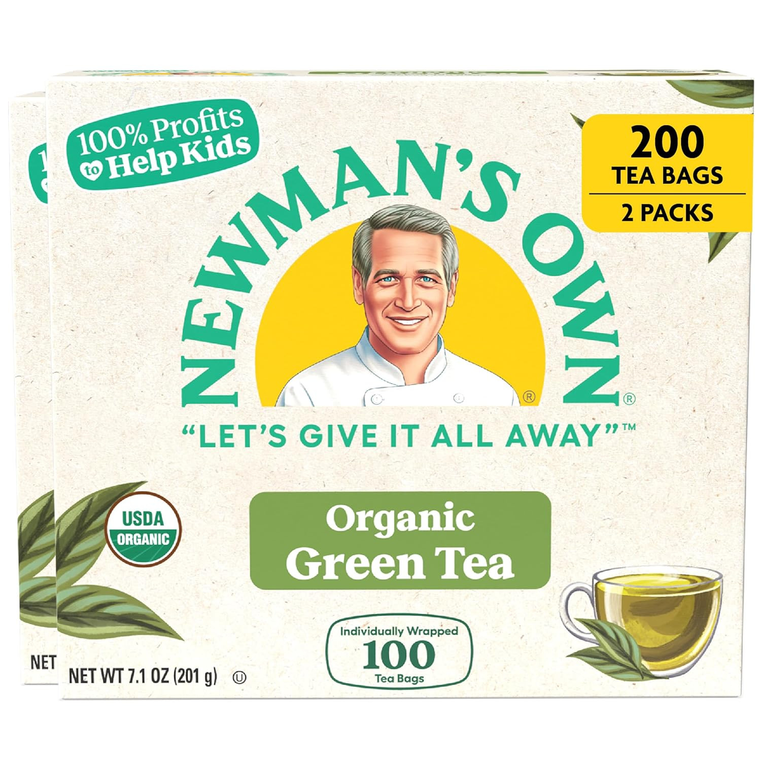 With 100 Individually Wrapped Tea Bags Per Box (pack Of 2) U