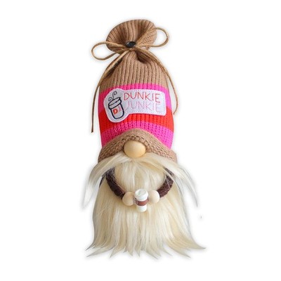 Coffee Gnome Plush 10'' Handmade Farmhouse Coffee Bar Decor Gift