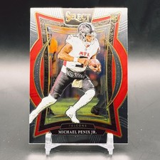 Michael Penix Jr. 2024 Panini Select #80 Atlanta Falcons Rookie