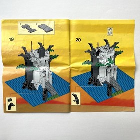 LEGO 6077 Forestmen's River Fortress - ONLY Instructions Manual - Vintage Castle