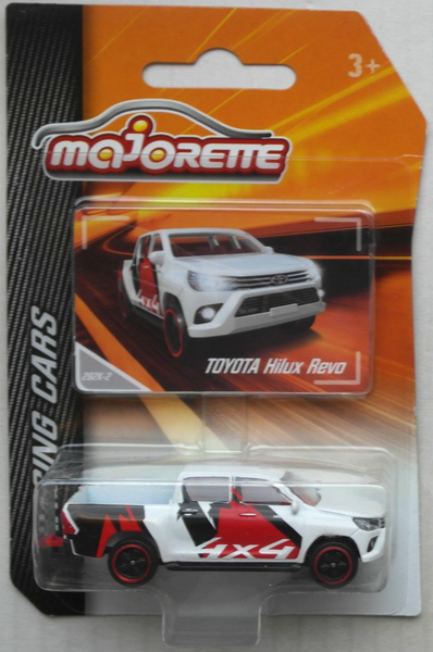 Majorette Racing Cars Toyota Hilux Revo Pickup Truck Weiß Neu/Ovp Motorsport Car-image