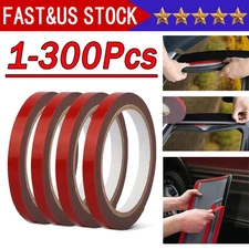 4x Auto Tape Acrylic Foam Double Sided Back Mounting Adhesive 3m x 10mm Car 10ft