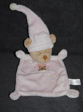 🍀Doudou Plat Ours Rose