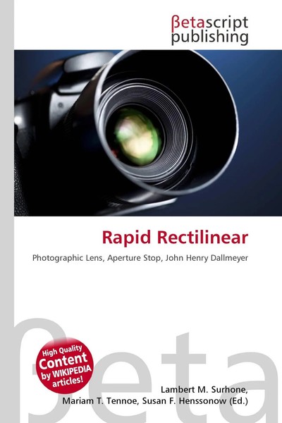Lambert M. Surhone (U. A.) | Rapid Rectilinear | Taschenbuch | Englisch (2026)-image