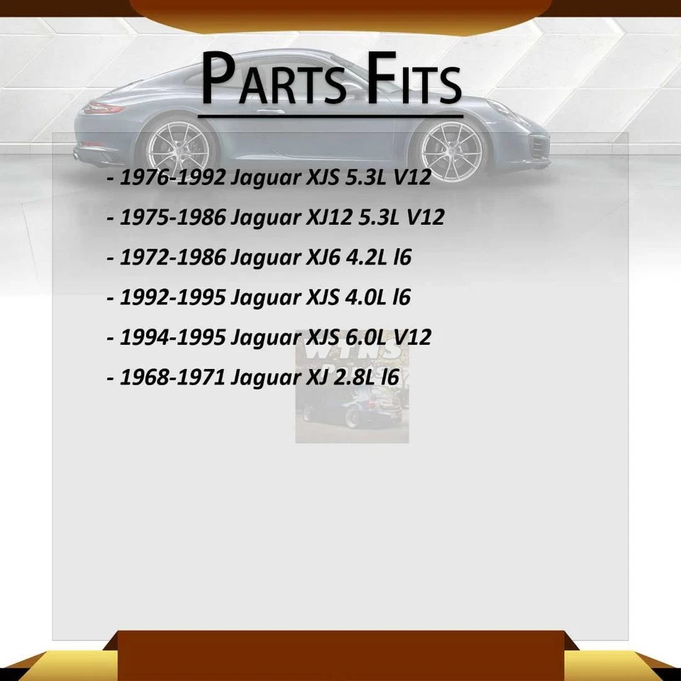 2 KYB Shocks Struts Front Shock Absorber For Jaguar XJ12 1973 1974 1975 1976 - Image 2 of 4