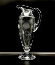 Heisey Glass Pied Piper Etched Pitcher No. 439 ~ 13 in