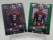 2021 Prizm Draft Picks Patrick Surtain ll Crusade / Green Wave 2 Cards #178