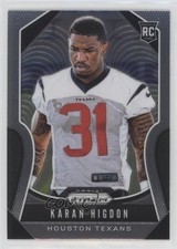 2019 Panini Prizm Rookies Karan Higdon #333 15fy