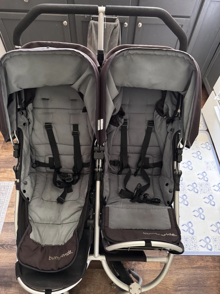 Bumbleride Indie Twin Compact Fold Baby Double Stroller - Image 3 of 4