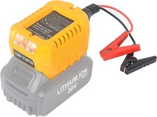 Car Jump Starter Adapter for Dewalt 18/20V Battery for Jump Starting Using Tool