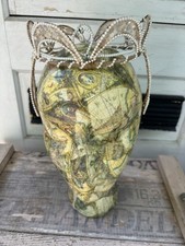 Vintage Miss Lillian Vogue Bridal Headpiece Pearls Sequins Lace