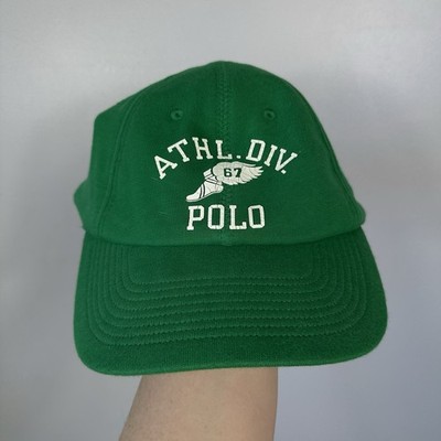 Polo Ralph Lauren Cap Mütze, Spell Out P Wing 1992 RL-93 Lo Life Stadium, grün