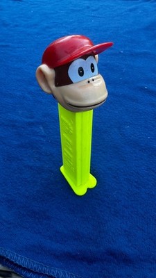 Alter Pez Spender Mario  Figur Donkey Kong JR  Pezspender Pezfigur
