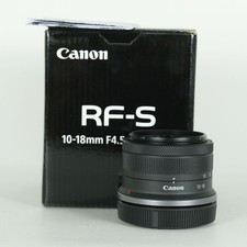 Canon RF-S 10-18mm F4.5-6.3 IS STM Lens RF-S Mount Excellent