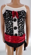 Dance Costume Medium Child Red Costume Gallery 14340 Jazz Sequins