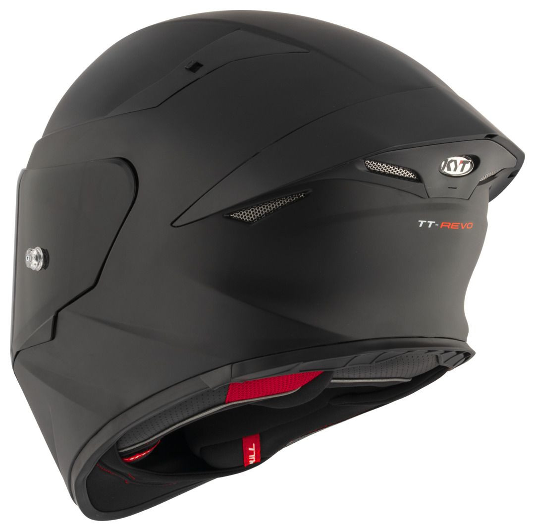 Full-Face Helmet KYT TT-REVO Plain Matt Black