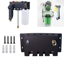 Pressure Washer Gun Holder Wall Mounted Power Washer&Snow Foam Cannon Organizer