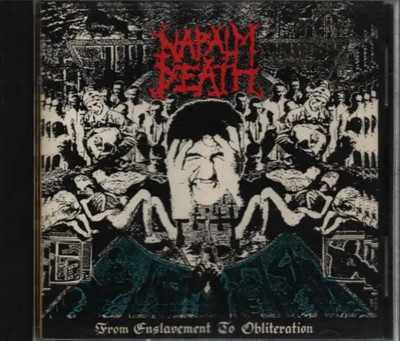 CD Napalm Death From Enslavement To Obliteration Earache