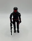 GI Joe Black Major Custom Black Viper Action Figure With Backpack And Pew