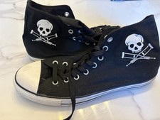 Converse Chuck Taylor All Star High Top MTV JACKASS Black Knoxville size 11 45