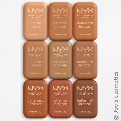 1 NYX Buttermelt Bronzer - Natural Finish ''Pick Your 1 Color'' *Joy's cosmetics*