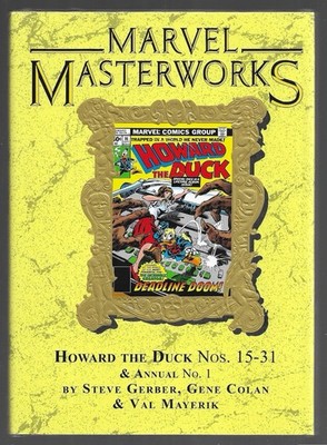 Marvel Masterworks HOWARD THE DUCK Vol 2 DM 341 FS HC * Gerber Colan * Man-Thing