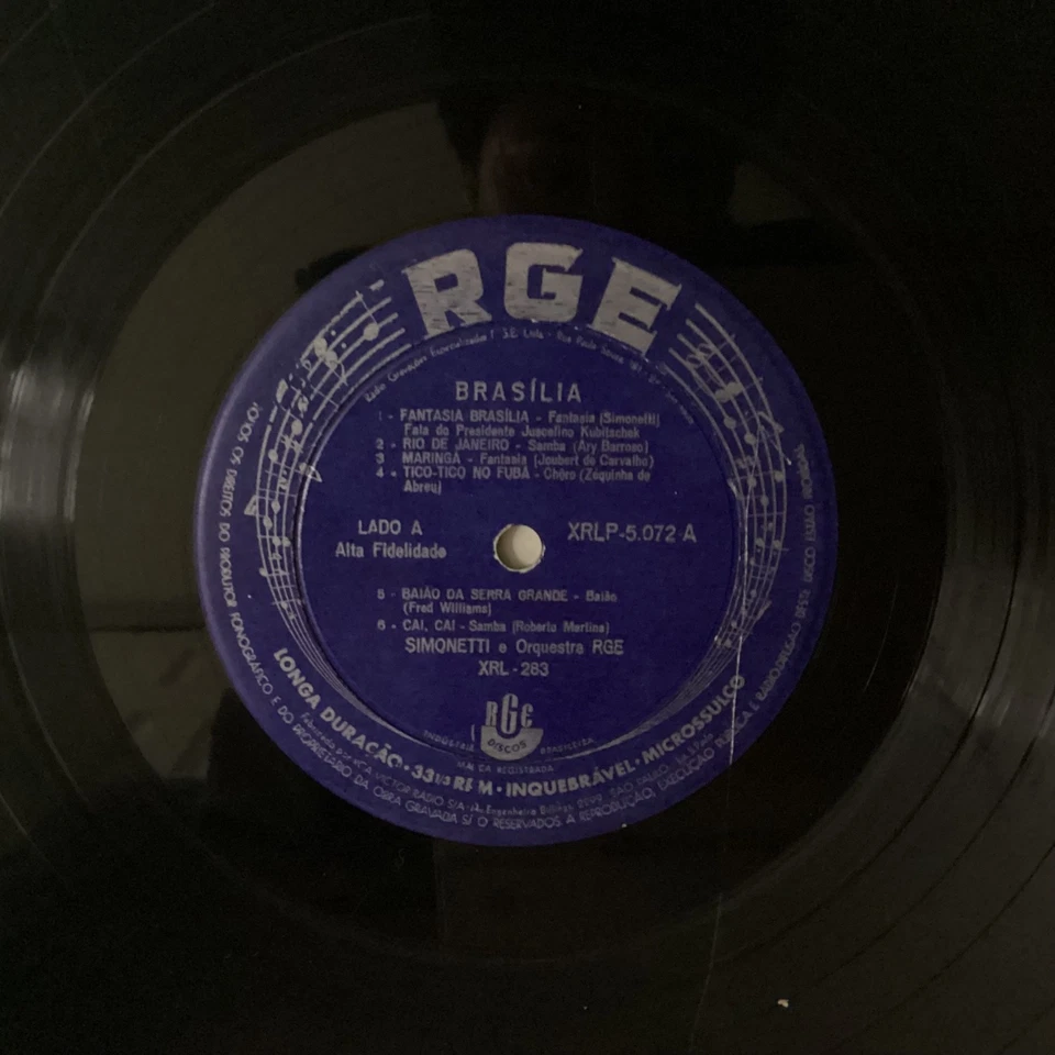 BRASILIA Enrico Simonetti & His Orchestra LATIN JAZZ Brazil BRAZILIAN Rare — 第 4/4 张图片