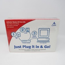 Vintage America Online AOL Actiontec Modem Kit 56k NIB Sealed