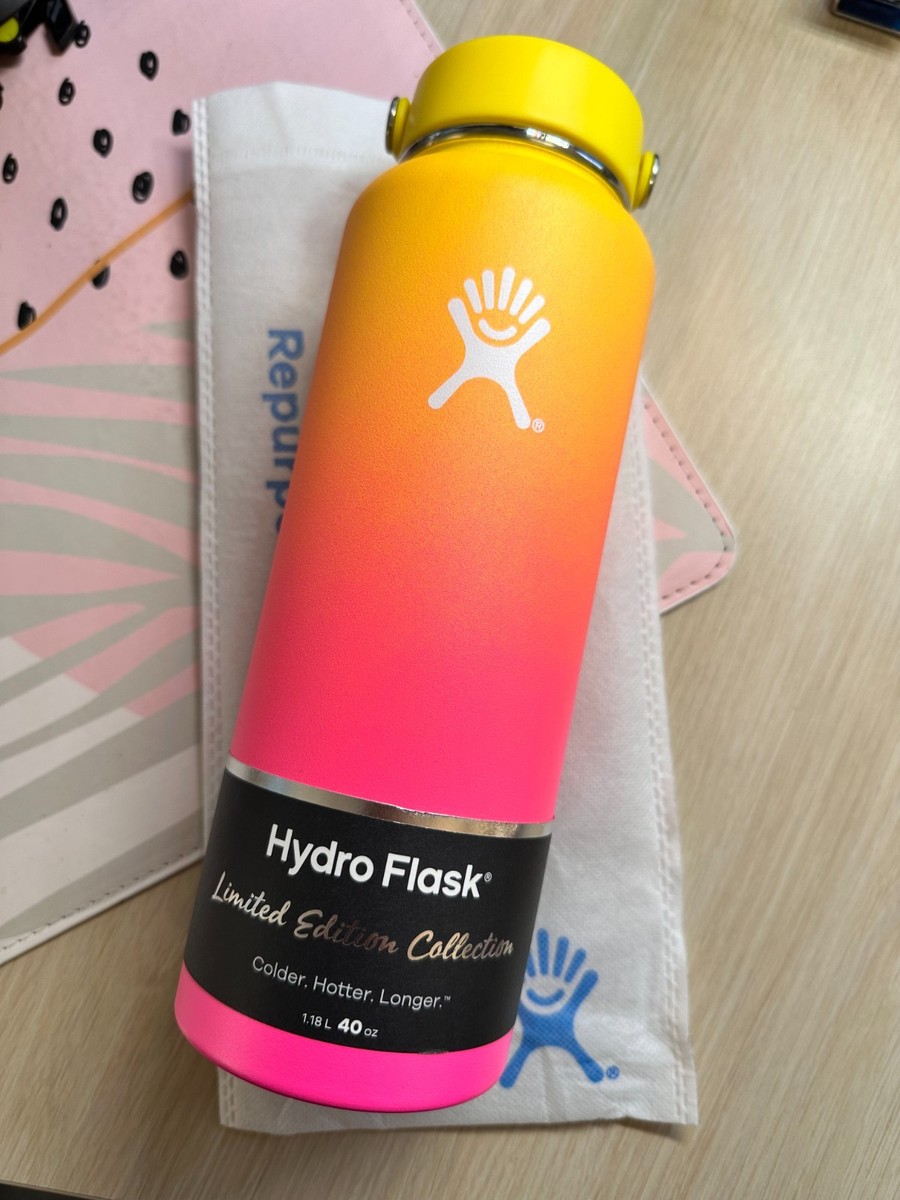 Hawaiian Rainbow Hydro Flask Flamingo Shave Ice RARE (NEW) Hydro