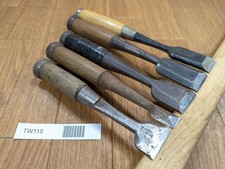 Japanischer Vintage Meißel Tataki Nomi Japan Signiert Alt 30.19.29.29.24mm TW110