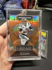 2022 Panini Rookies & Stars Crusade Orange #CR-1 Joe Burrow #/25