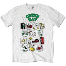 Men's Green Day Dookie RRHOF T-shirt X-Large White