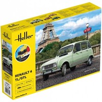 Heller - Starter Kit Renault 4 Tl/Gtl - 1:24 - 124 Teile