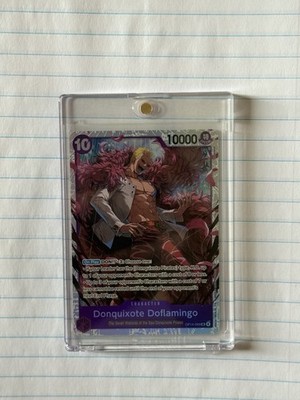 One Piece Donquixote Doflamingo SR OP14-069 Refractor