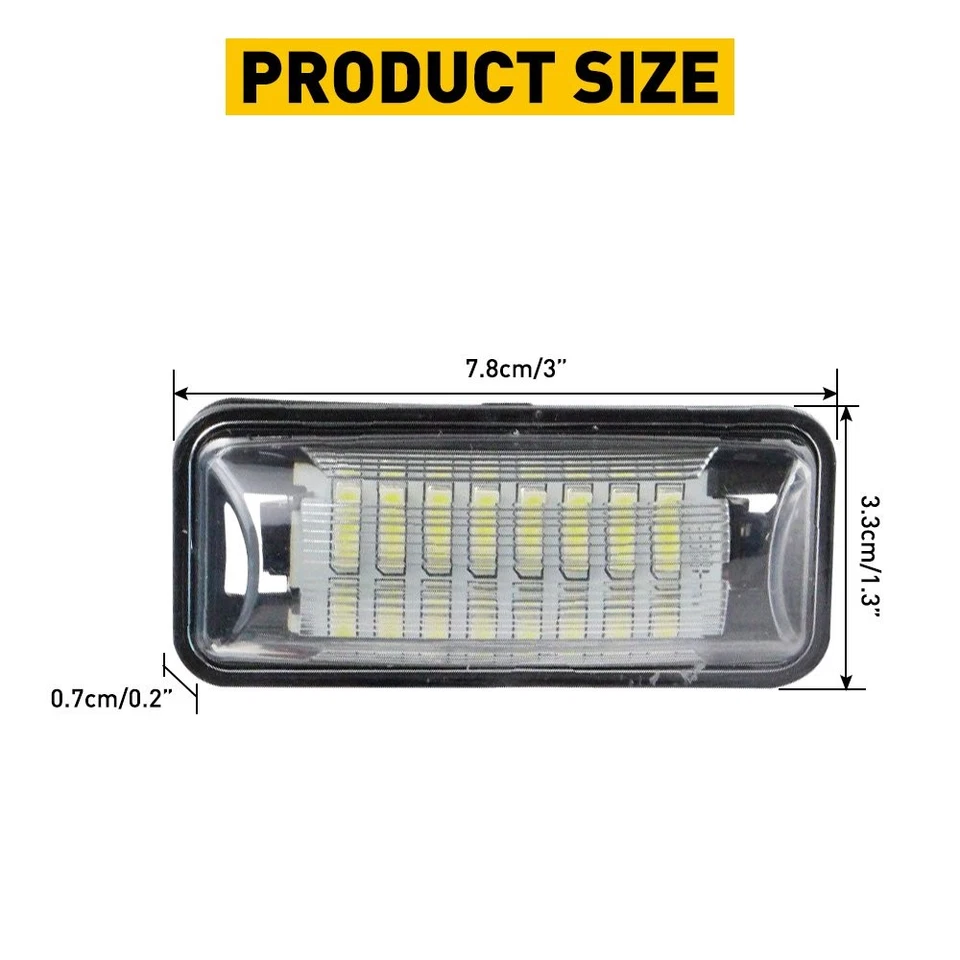 Lámpara de luz LED completa para matrícula 6000K para montaje Subaru Impreza WRX STI S EE Foto 3 de 4