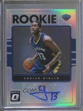 2016-17 Donruss Optic Rookie Signatures Holo Silver Prizm Cheick Diallo Auto 7b5