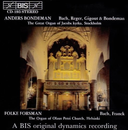 Альбом Various Organs Across the Baltic (Бондеман, Форсман) (CD)
