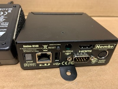 Nemko Amino H140 High Definition IPTV Set-Top Box with Power