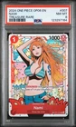 2024 One Piece Op06 Wings Of The Captain Nami #007 ST01-007 PSA 8 NM-MT GTA Nami