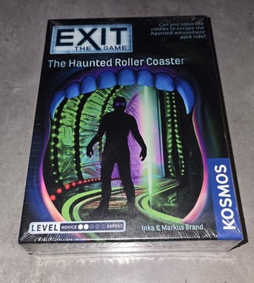 Exit the Game Haunted Roller Coaster Kosmos Edition Neu & Sealed