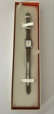 Reloj Coach esfera blanca marrón