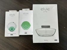 NEW ELVIE LOT: Bottle 3 Pack , Seals 2 Pack , Spout Valve 2 Pack .