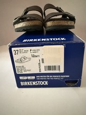 Birkenstock Arizona Shearling Desert Dust Slides 37 M/4, L/6 NARROW NEW IN BOX